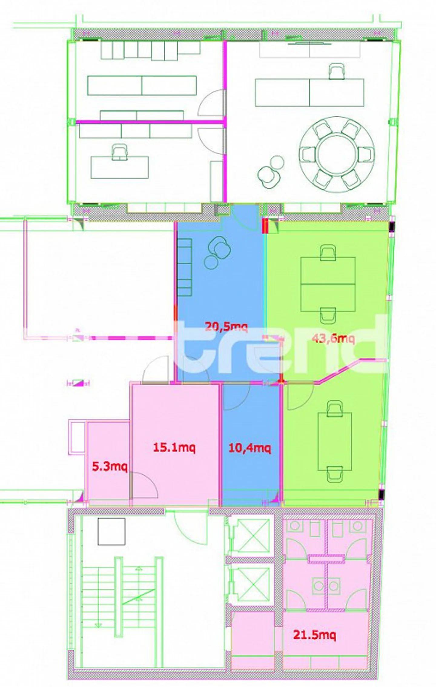 Ufficio in affitto in un edificio prestigioso e centrale - Foto 17 di 17