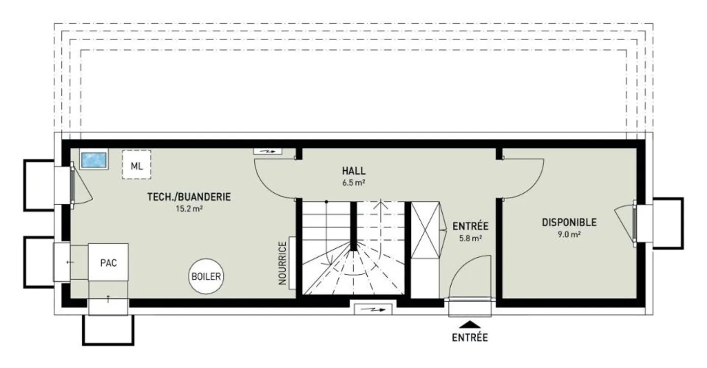 Progetto di Villa Individuale a Champlan - Foto 4 di 9