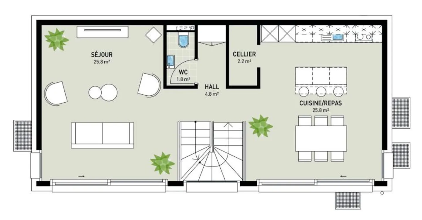 Progetto di Villa Individuale a Champlan - Foto 5 di 9