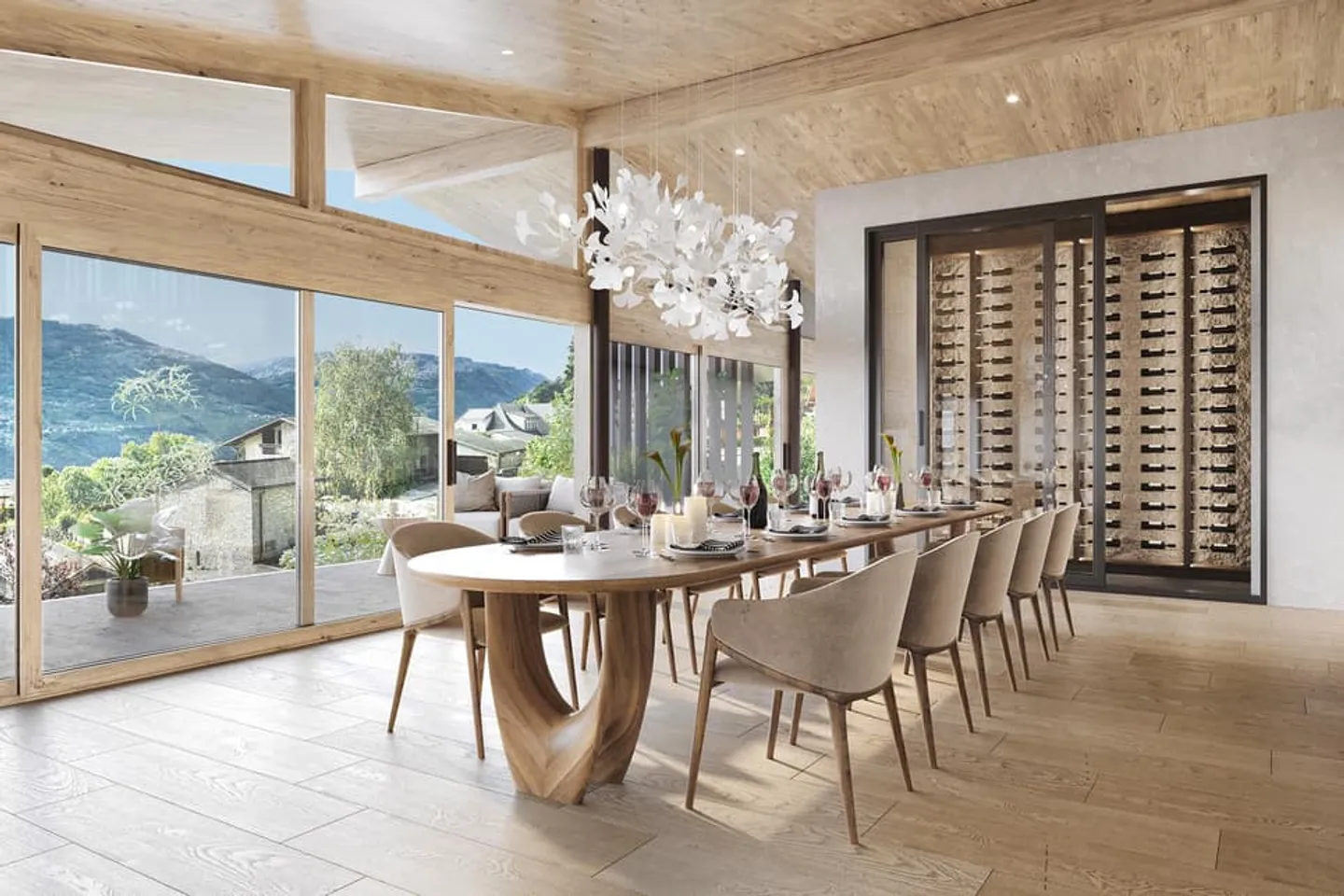 Stunning architect-designed villa to be built in Diolly, Savièse - Photo 5 of 7