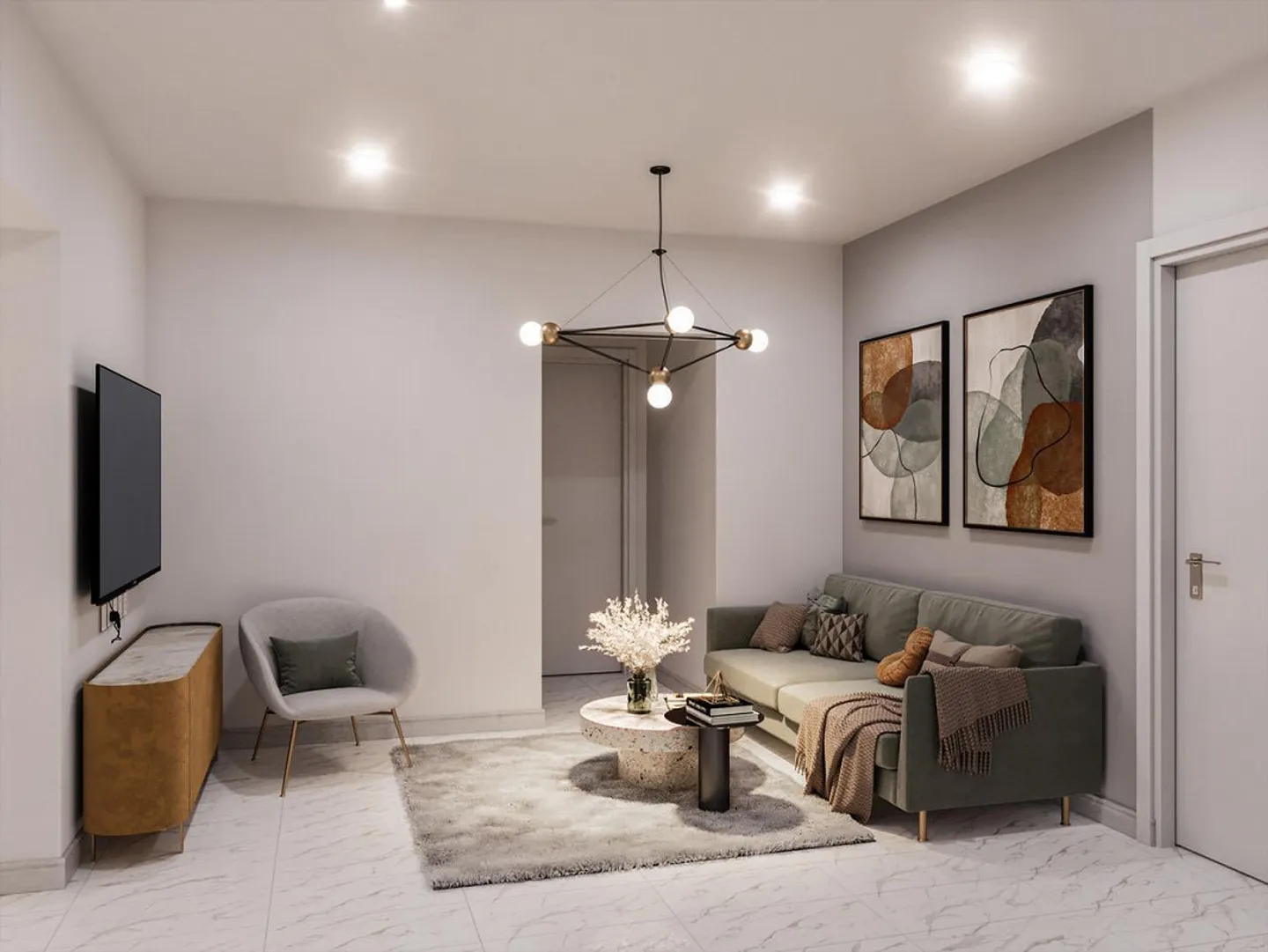 Apartment with 3 rooms and garden in Agno - Photo 1 of 8