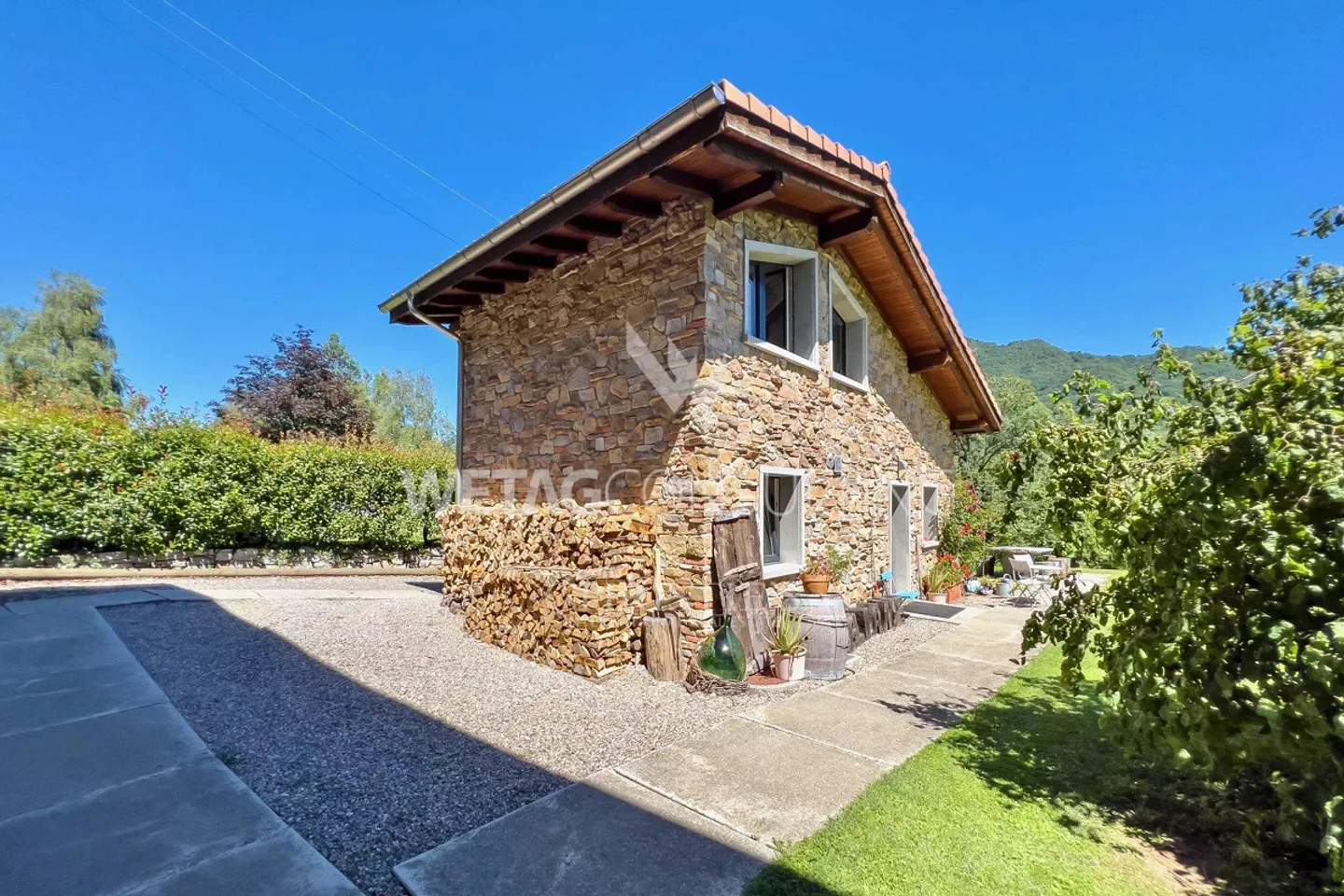 Montagnola: Landhaus & Gästetrakt zu verkaufen - Foto 10 von 12