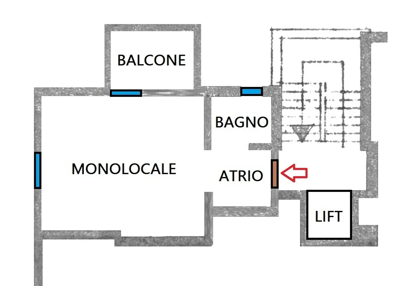MINUSIO Vendesi monolocale in stato grezzo anche residenza secondaria - Foto 14 di 14