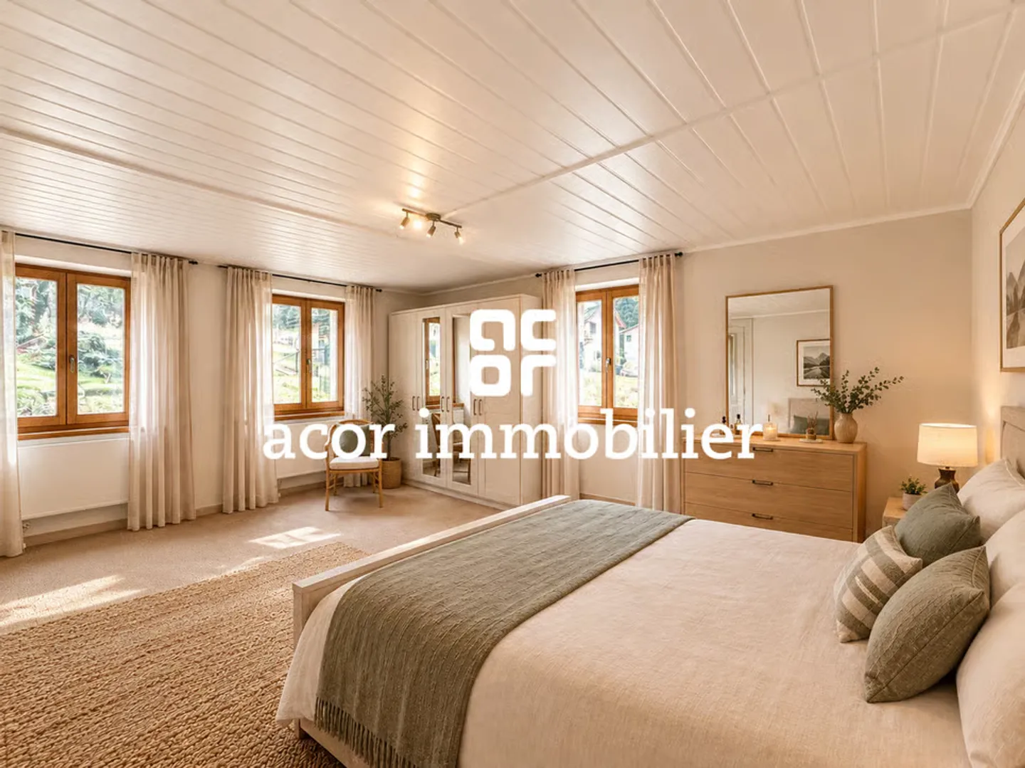 2.5 room apartment with potential in Grône! - Photo 3 of 4