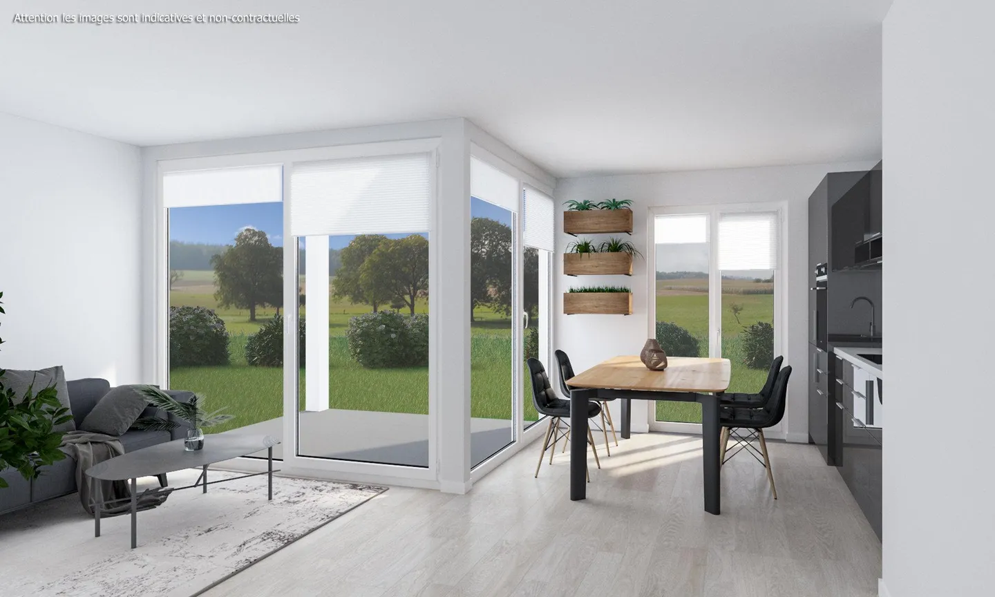 New penthouse apartment with 3.5 rooms in a new building of 7 apartments - Photo 2 of 2