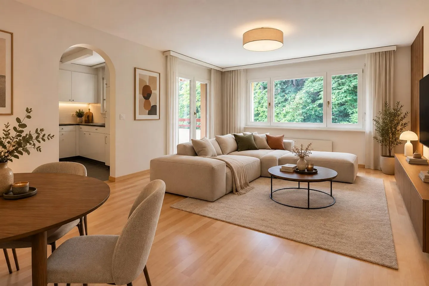 Charmante Wohnung in Goldach - Foto 4 von 7