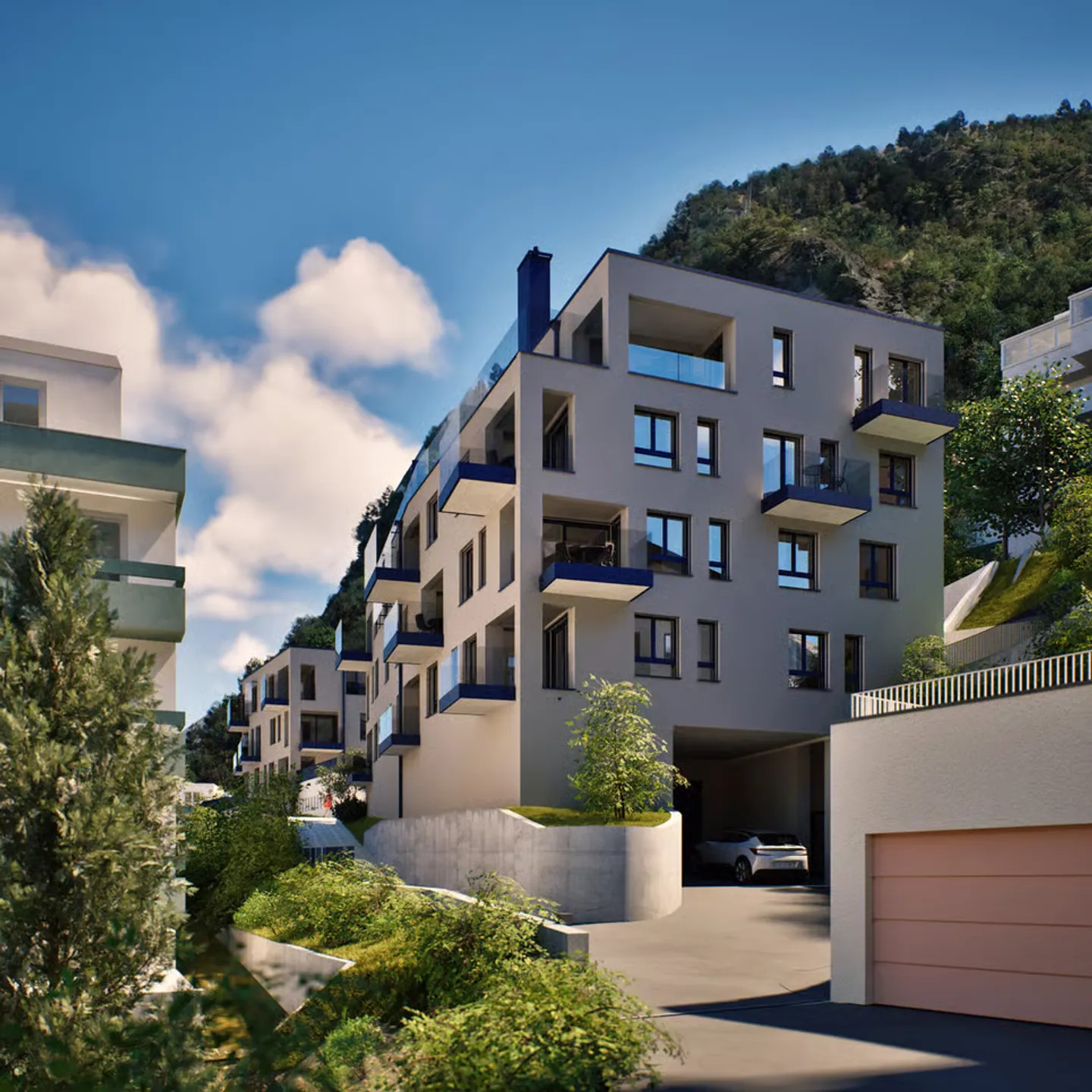 Modernes Apartment mit Aussicht - Foto 6 von 11