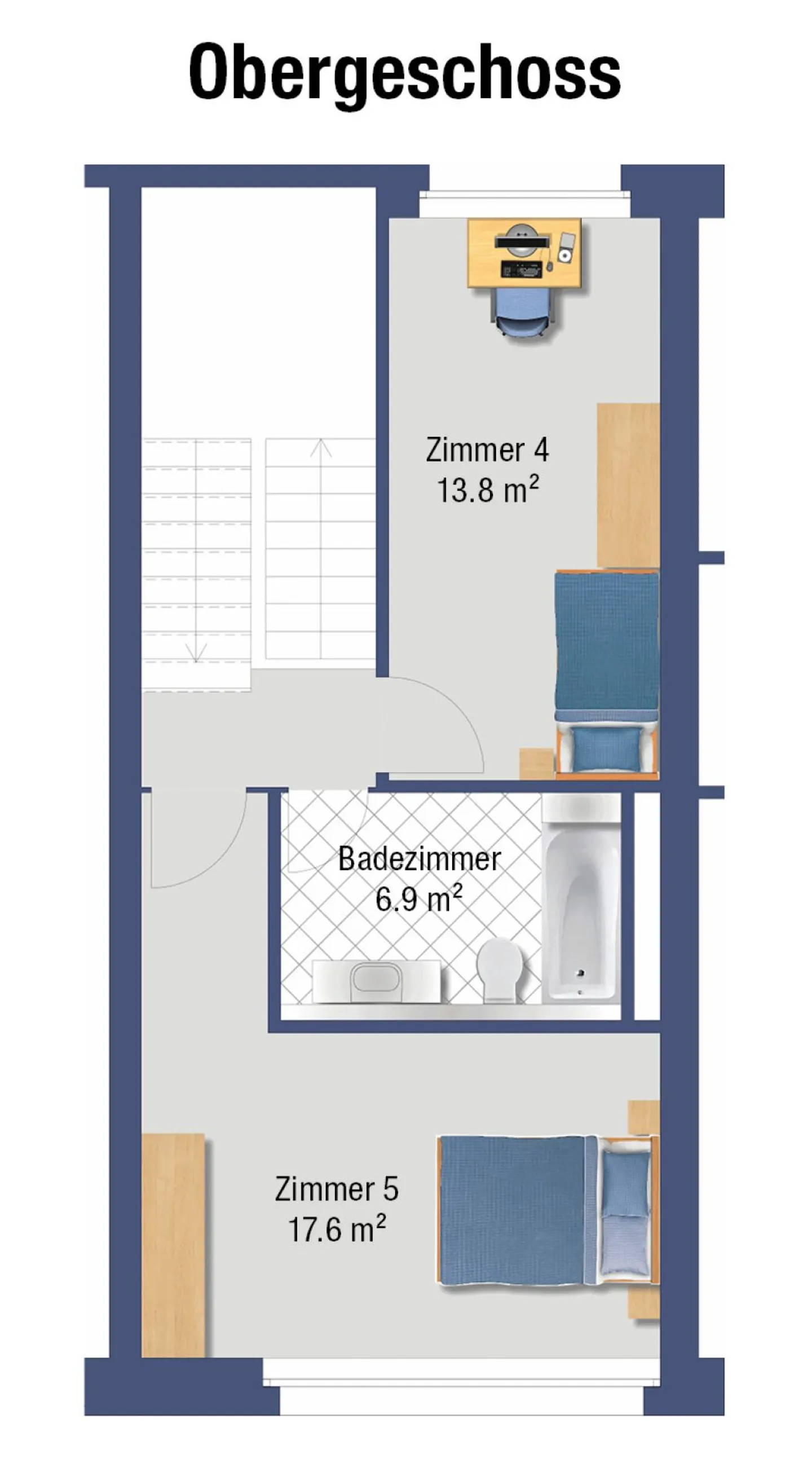 4.5-room terraced house with extraordinary architecture - Photo 15 of 16