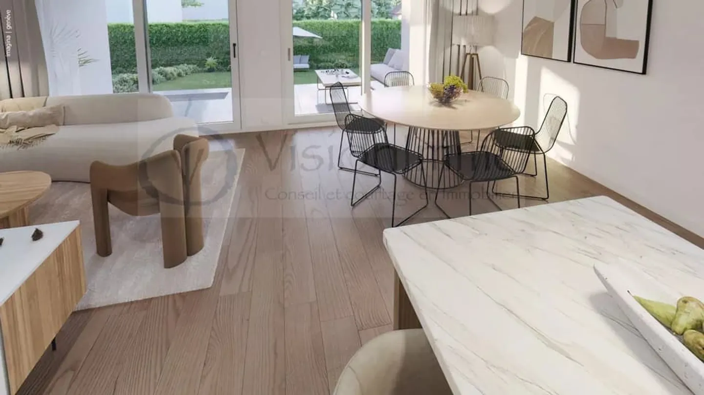 PROJECT OF 3 SEMI-DETACHED VILLAS IN THÔNEX - Photo 3 of 6