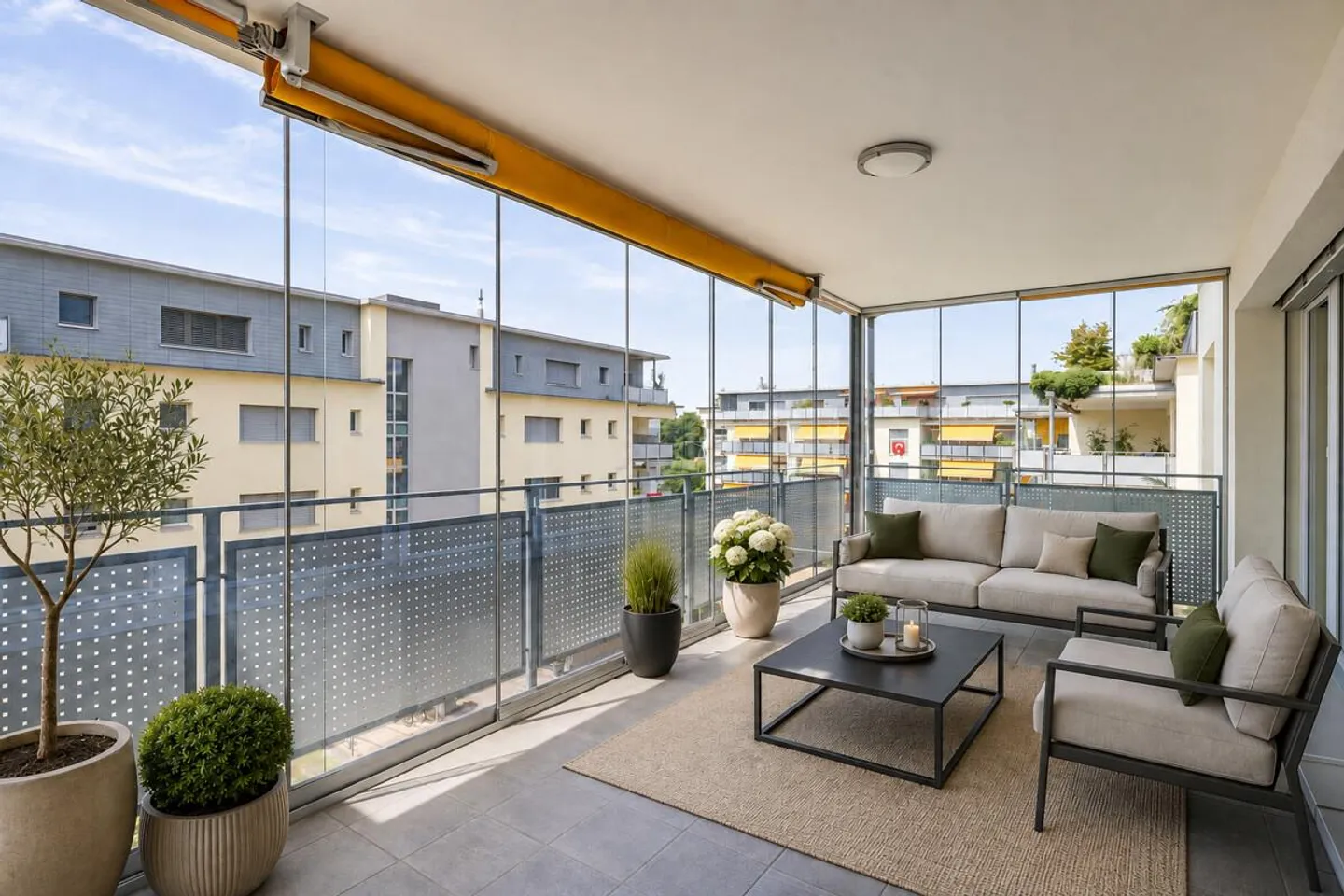 Bülach-West : Appartement en copropriété attrayant avec deux balcons - Photo 2 sur 6