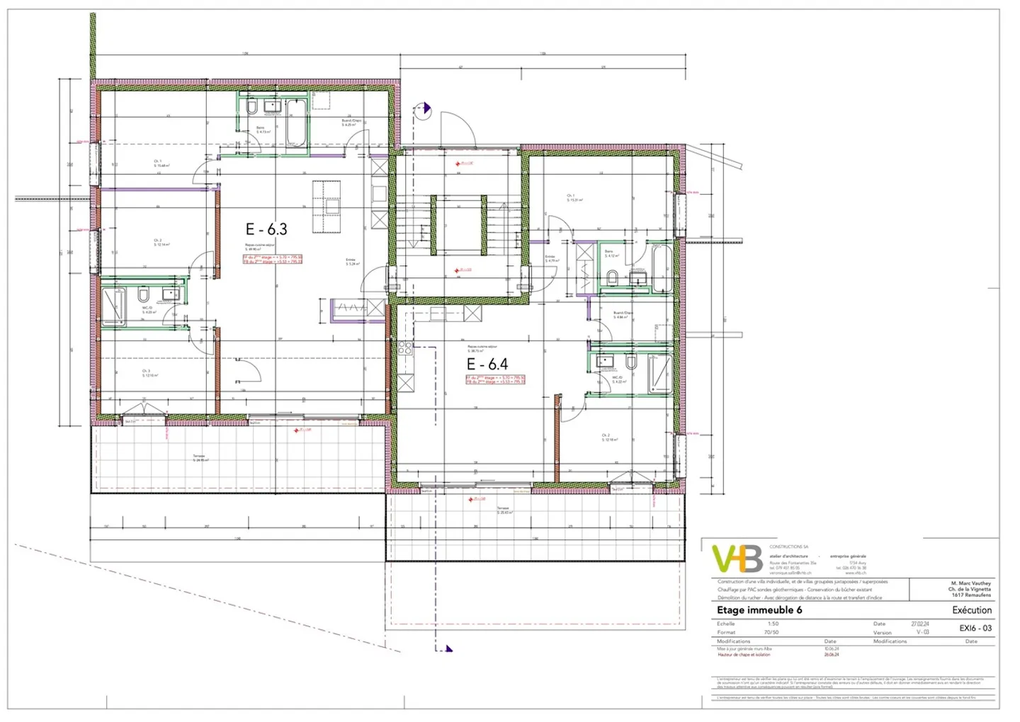 Magnificent 4.5-room new building with large balcony and garden - Photo 1 of 1