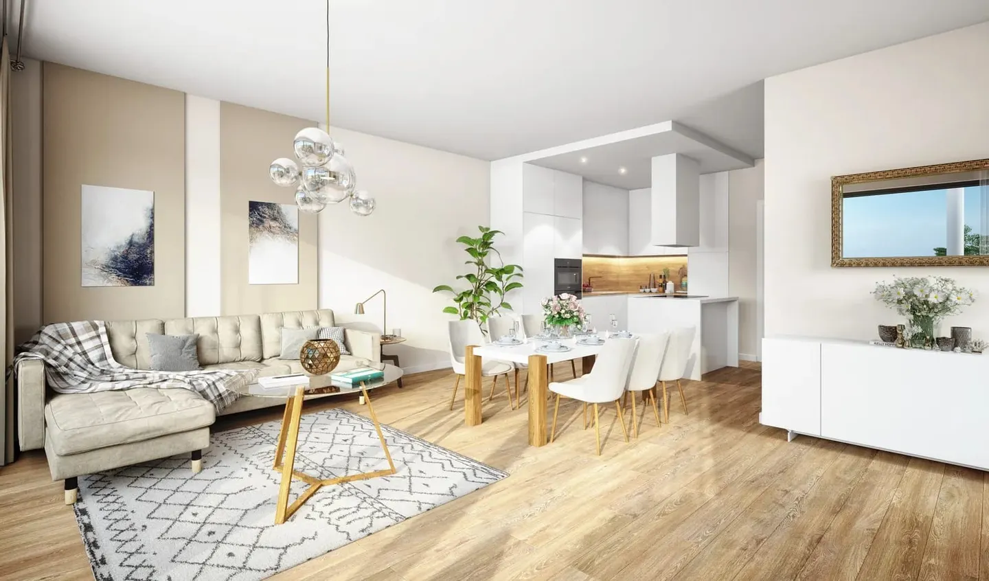 Modernes Apartment mit Terrasse - Foto 1 von 8