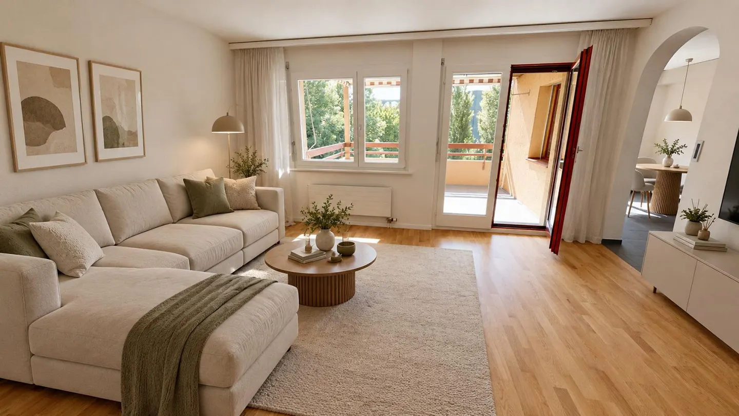 Geräumige Familienwohnung mit Blick - Foto 5 von 10