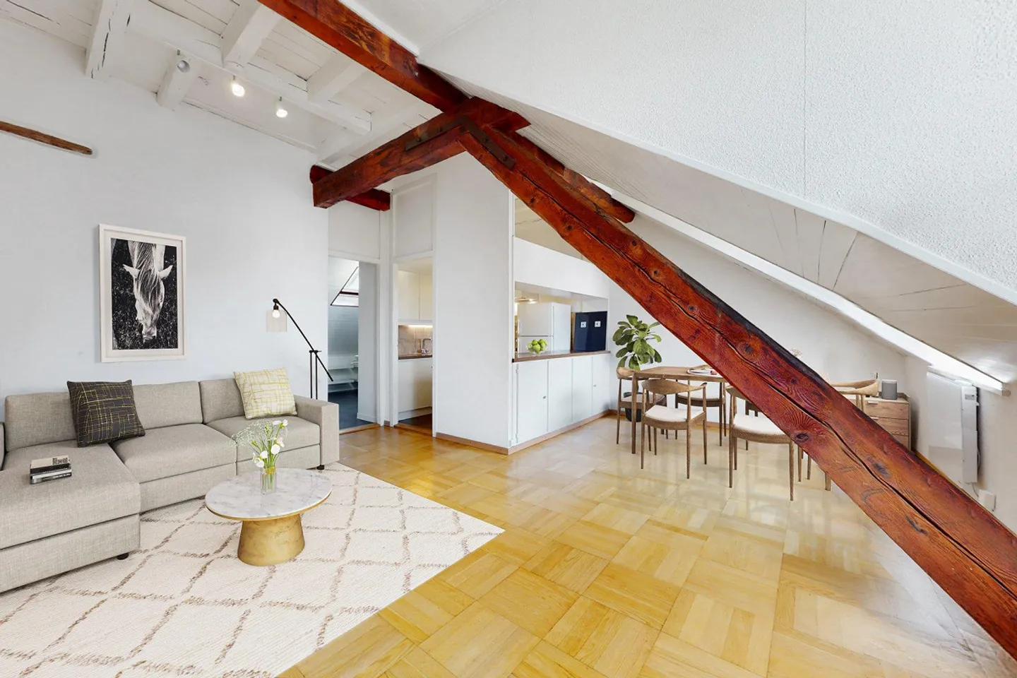 An atypical accommodation with rooftop in the heart of Eaux-Vives! - Photo 4 of 10