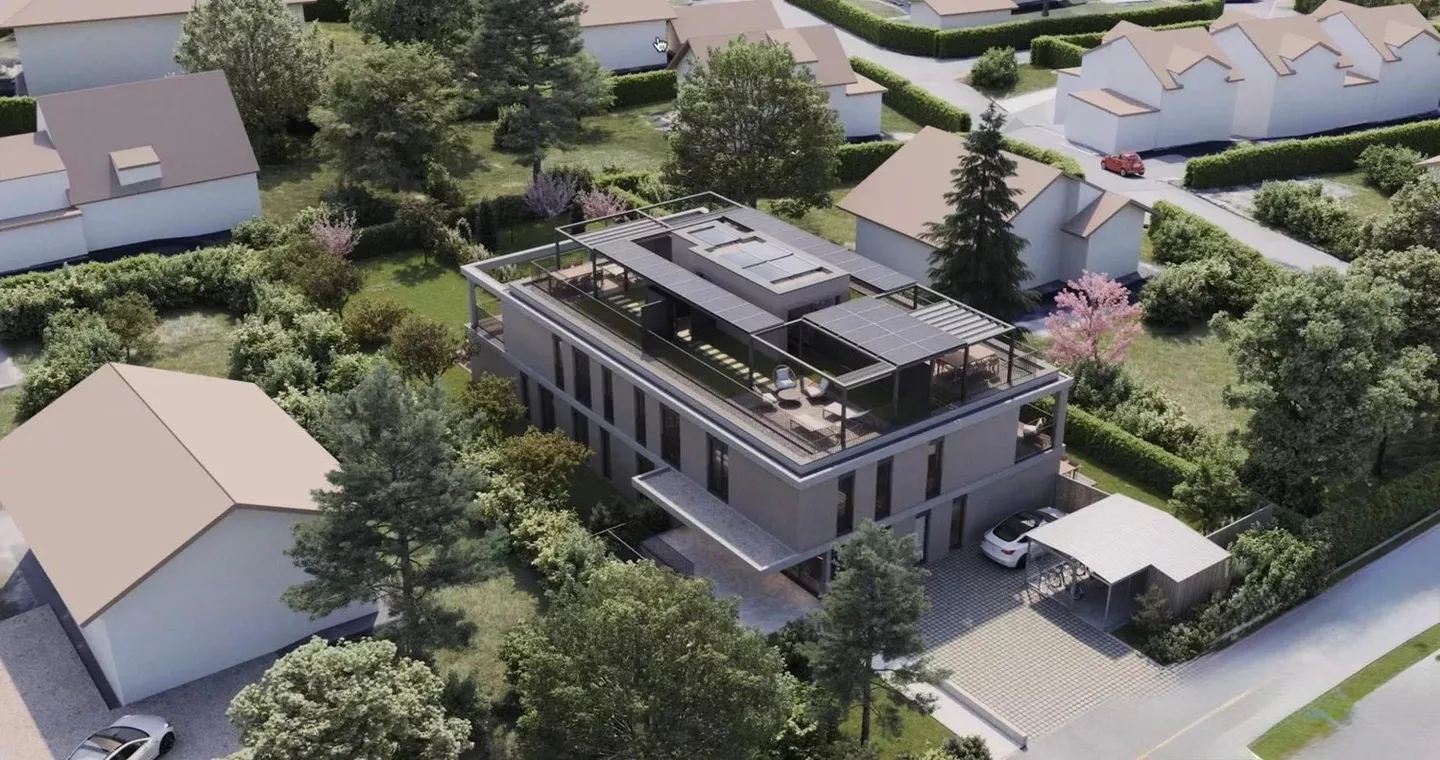 Appartamento moderno con giardino sul tetto e giardino privato. - Foto 1 di 8