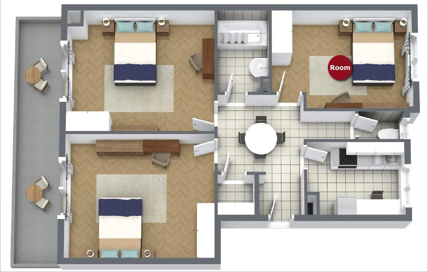 Coliving moderno tra vita lacustre e vita cittadina a Losanna - Foto 12 di 12