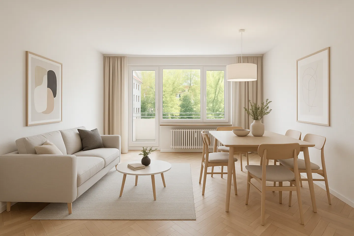 Project: Renovated Apartment According to Your Wishes in Muttenz with Parking Space - Photo 2 of 10