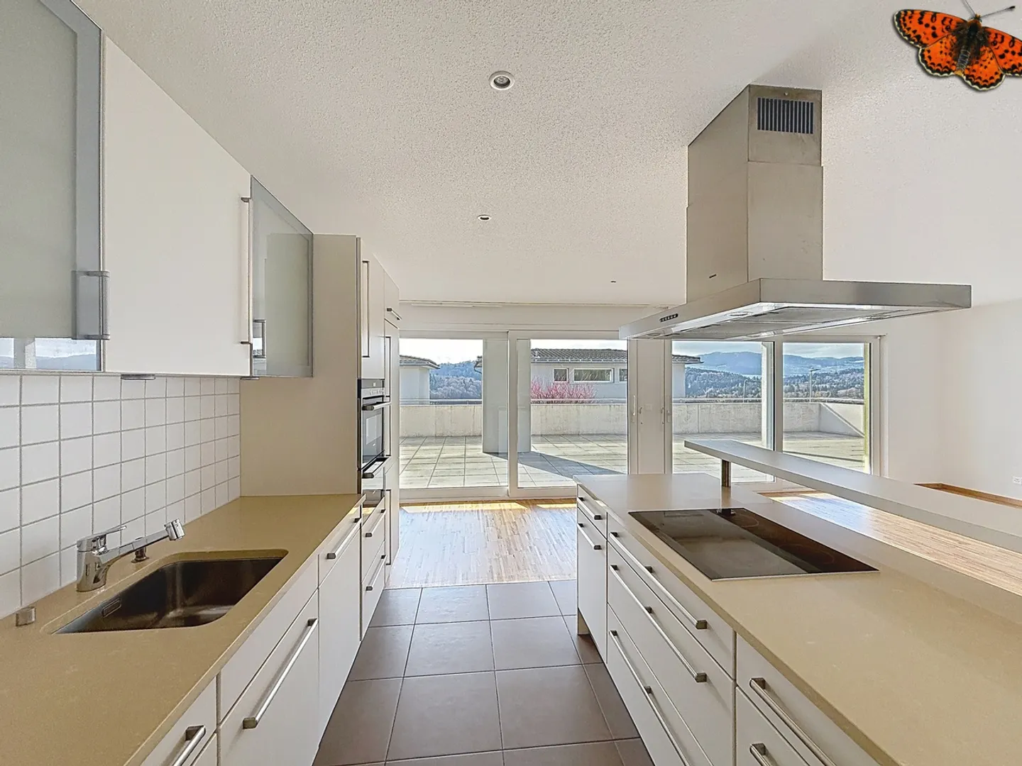 Appartement spacieux avec grande terrasse - Photo 2 sur 15