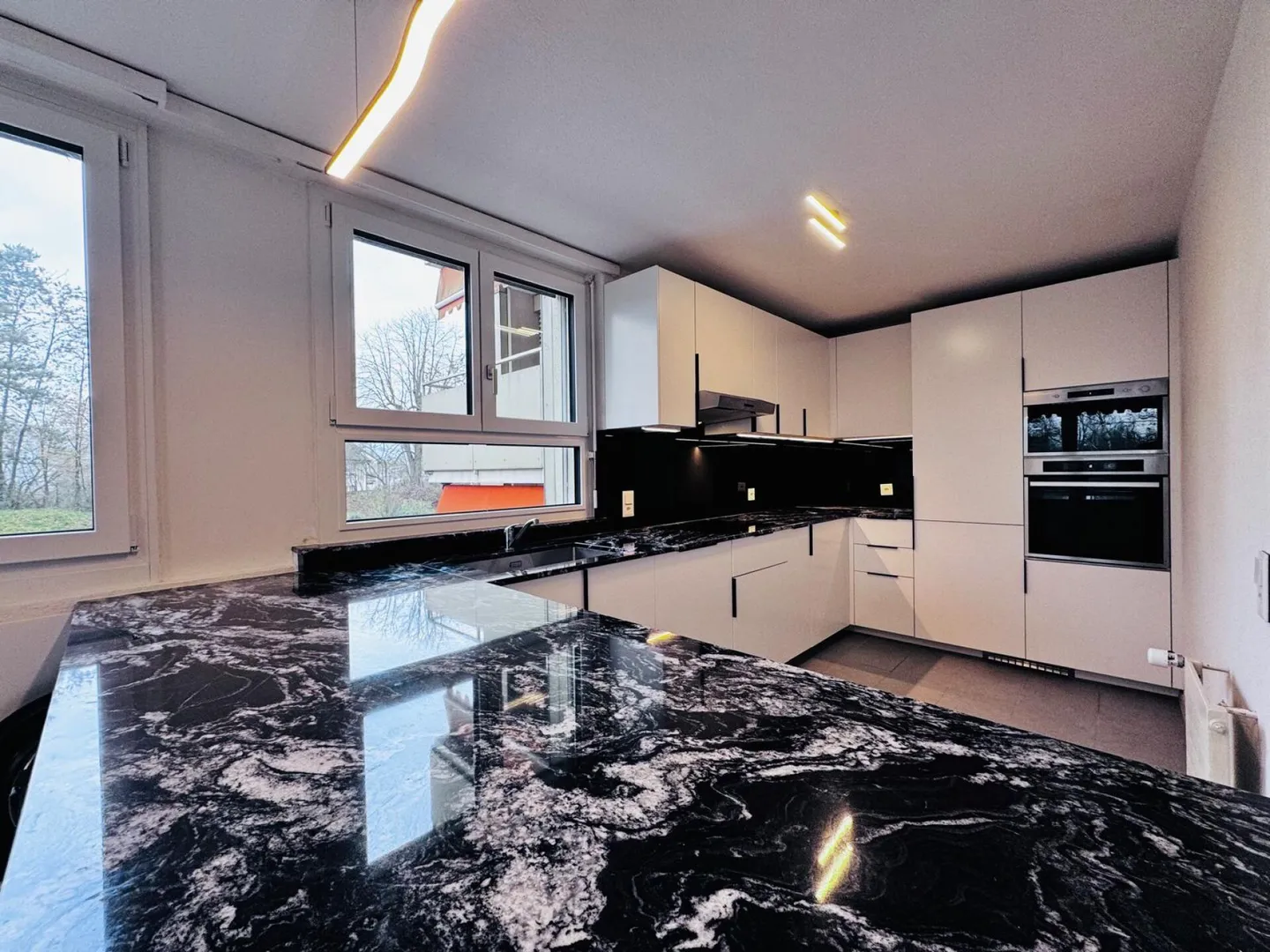 Appartamento di 5,5 stanze modernizzato con balcone e grande box garage in posizione ottimale - Foto 2 di 19