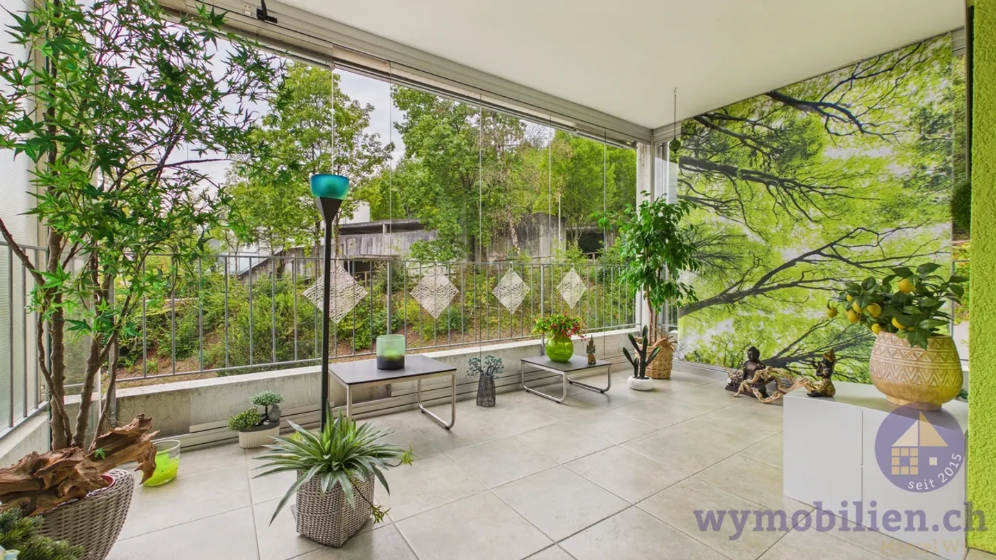 Living with holiday feeling – 3.5-room apartment with glazed balcony - Photo 6 of 11