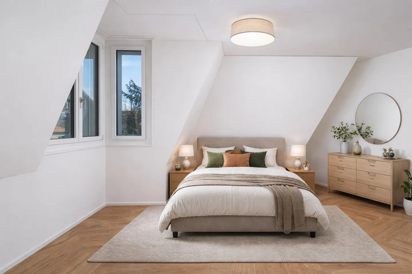 Première occupation: Appartement mansardé de haute qualité avec toit-terrasse panoramique privé - Photo 4 sur 9