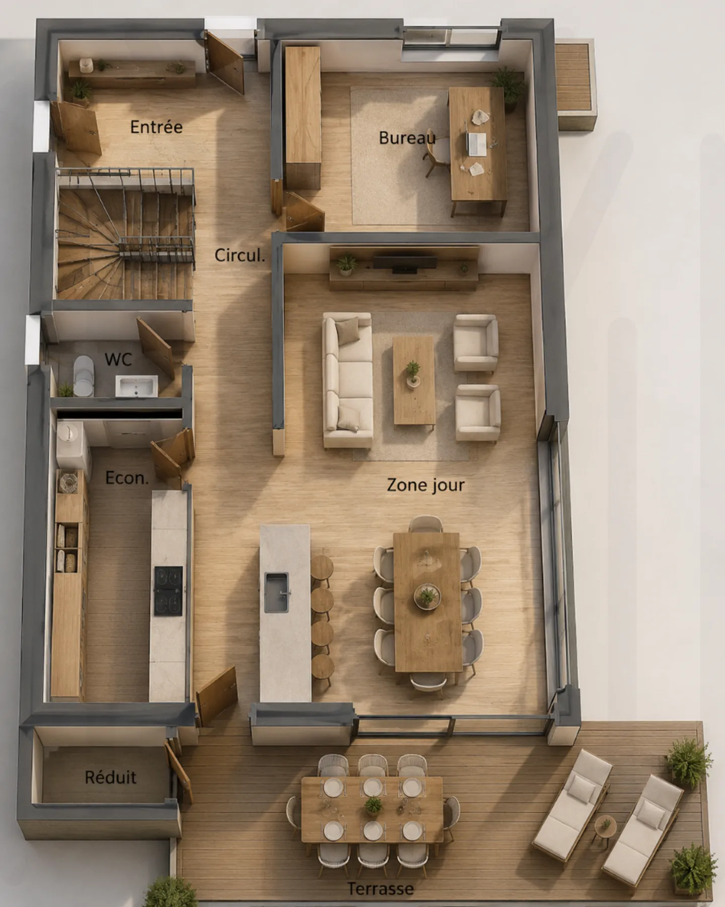 Your future villa in Gruyère: a living space tailored to you - Photo 3 of 5