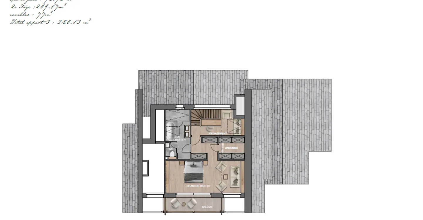 GENTIANES DUPLEX APARTMENT - Photo 6 of 13