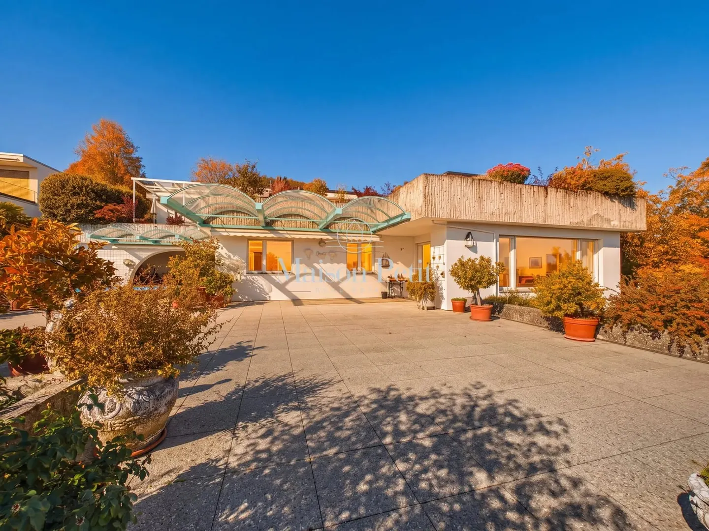 Terrassenhaus mit Pool in Stadel - Foto 12 von 13