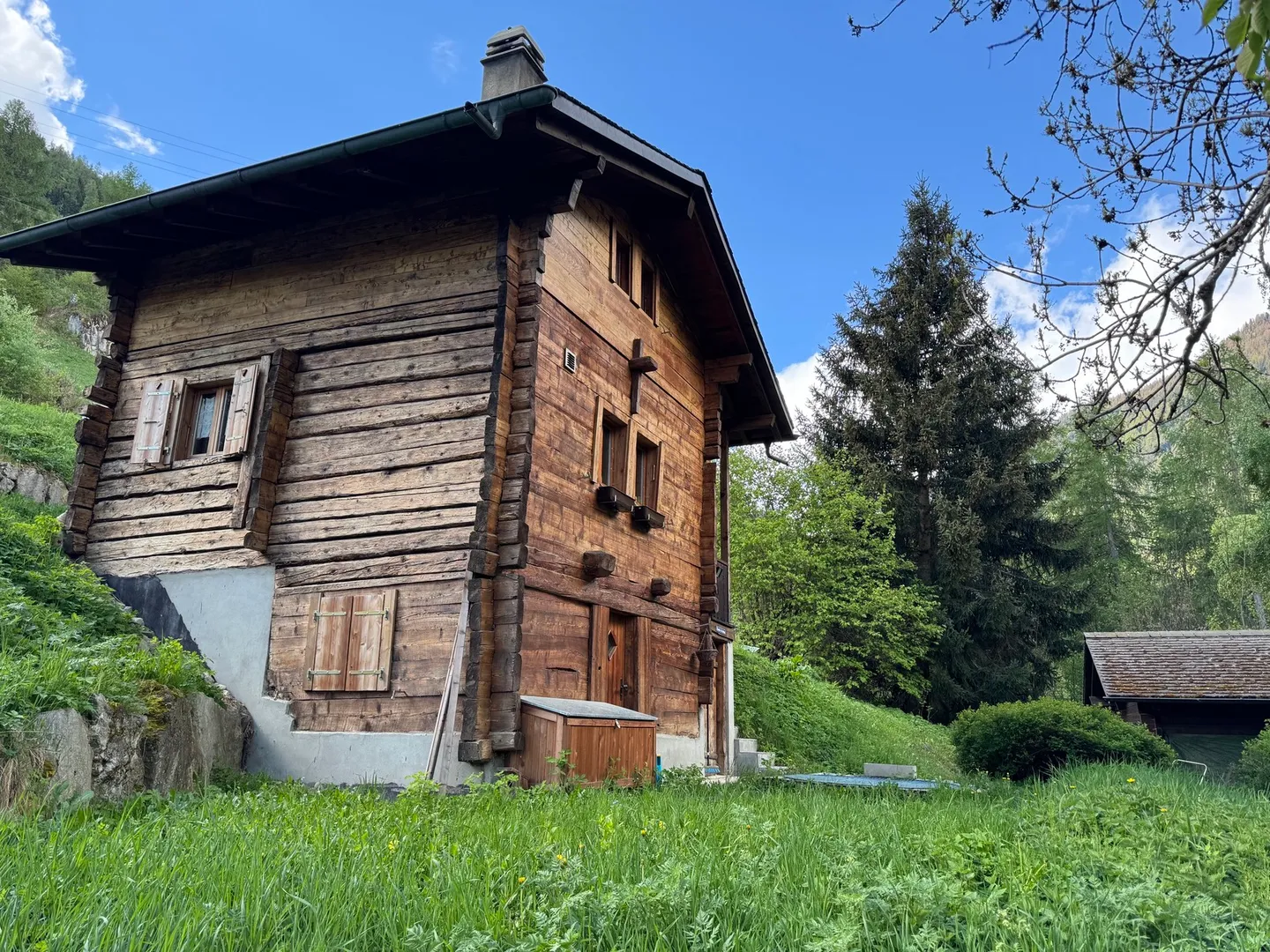 Chalet and small raccard - Euseigne (Val d'Hérens) - EXCLUSIVE - Photo 4 of 13