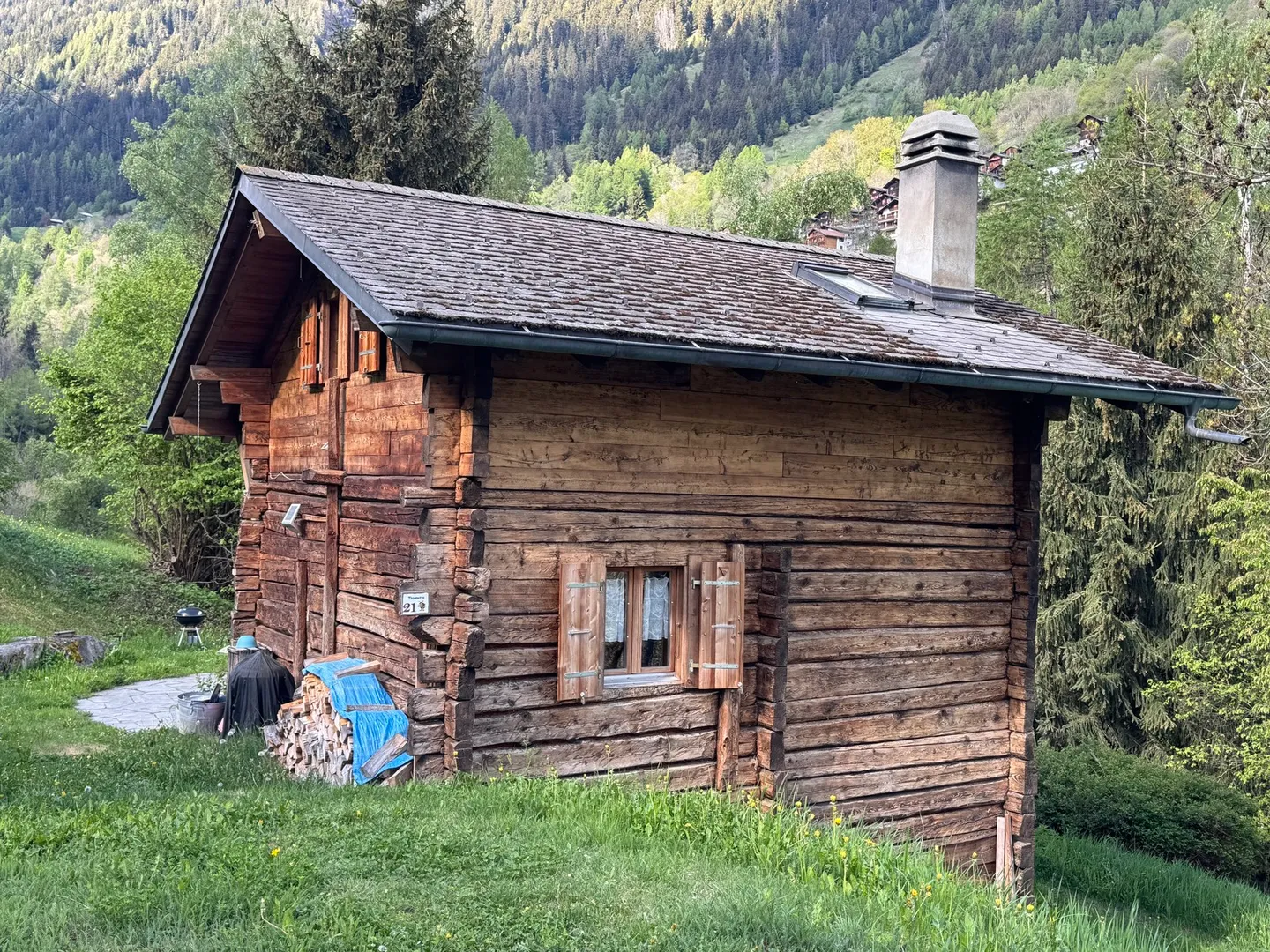 Chalet and small raccard - Euseigne (Val d'Hérens) - EXCLUSIVE - Photo 5 of 13
