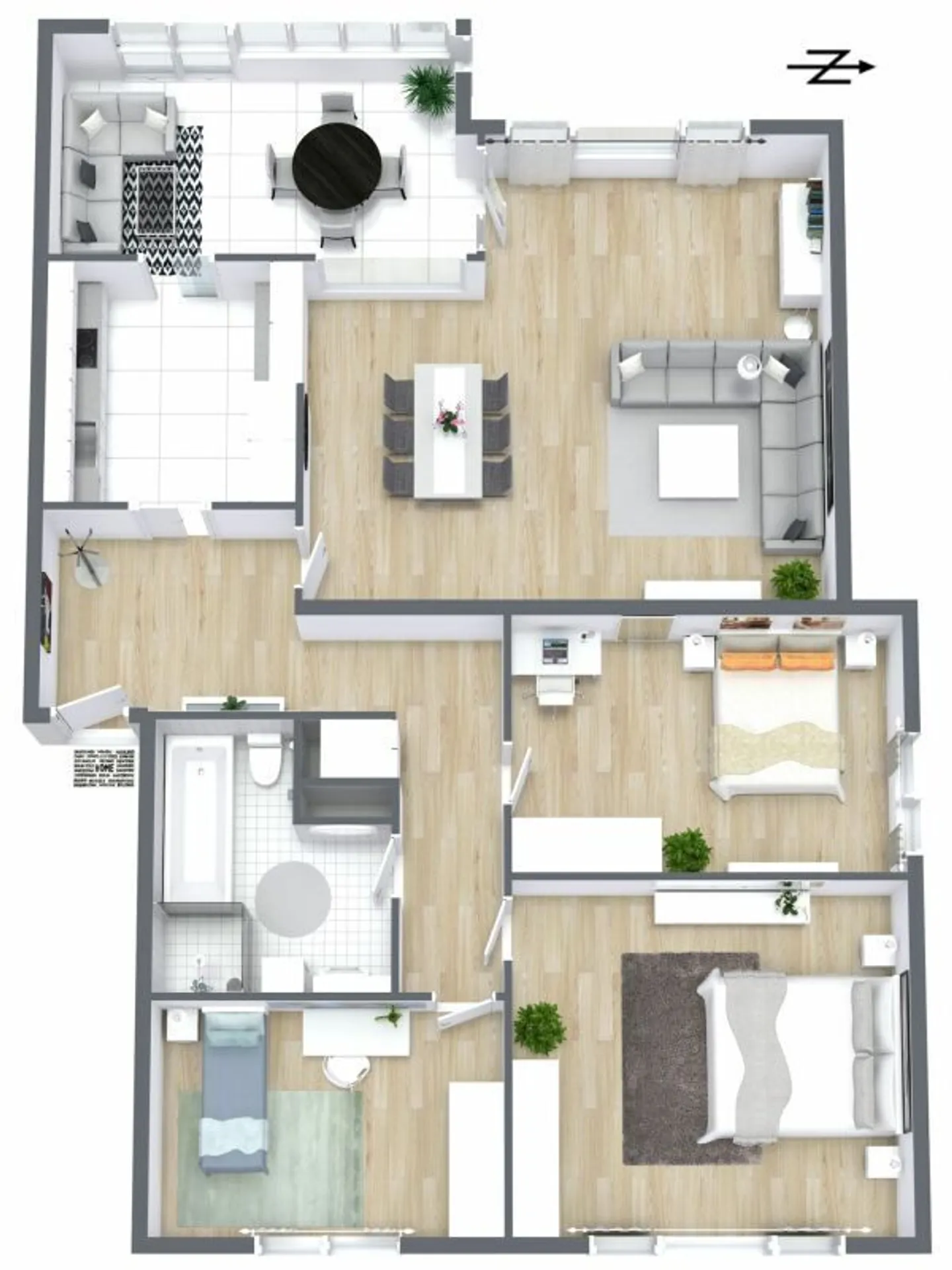 Appartamento in affitto - Foto 12 di 12