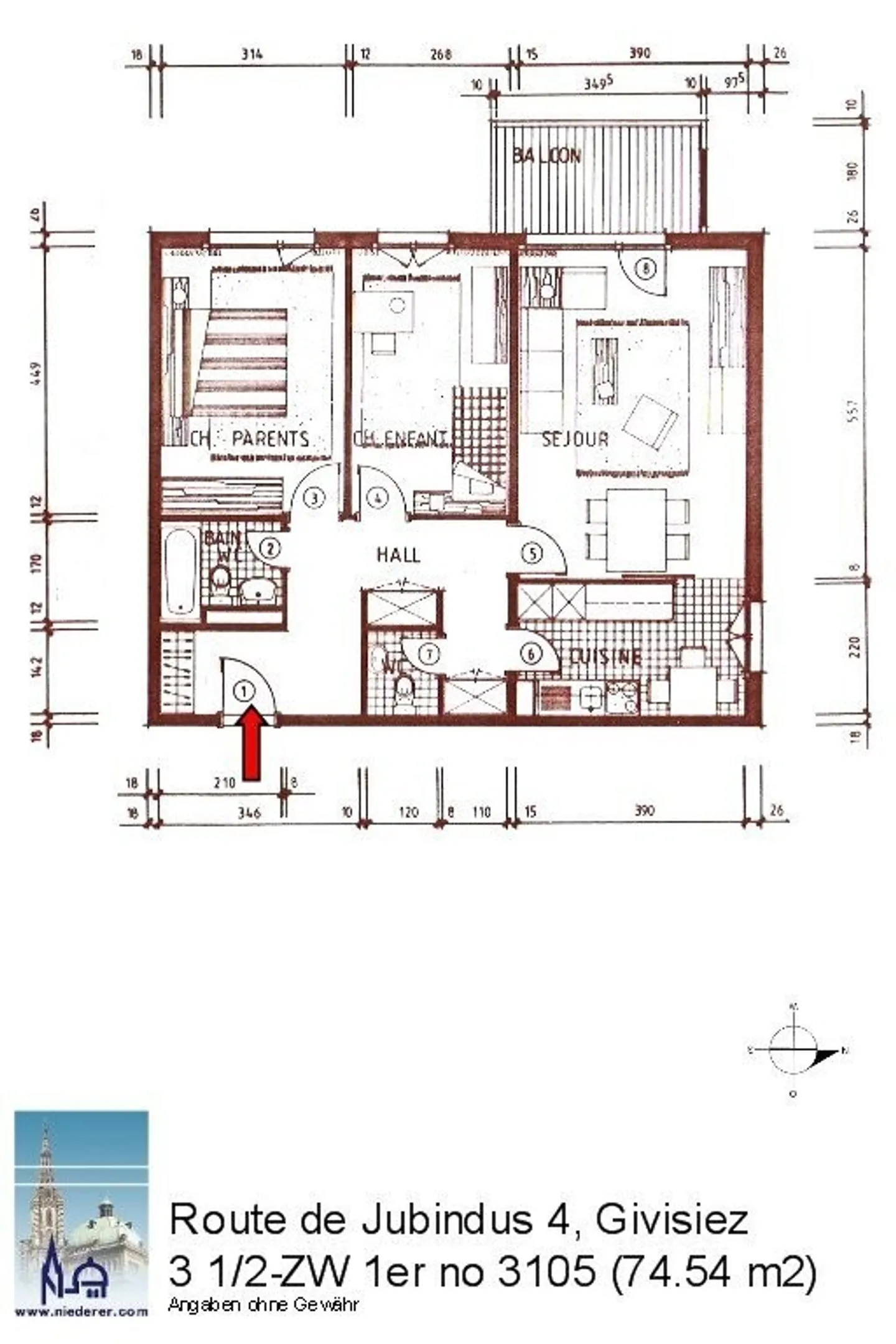 Charming 3.5 rooms in a very family-friendly neighborhood - Photo 10 of 11