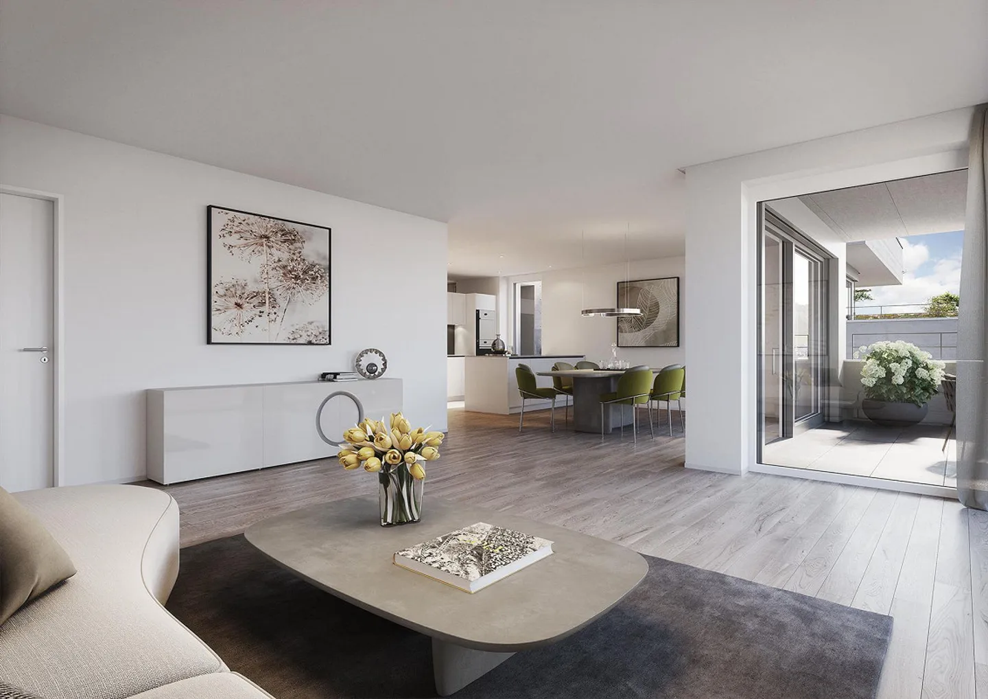 Appartement terrasse spacieux avec place pour l'individualité - Photo 2 sur 13