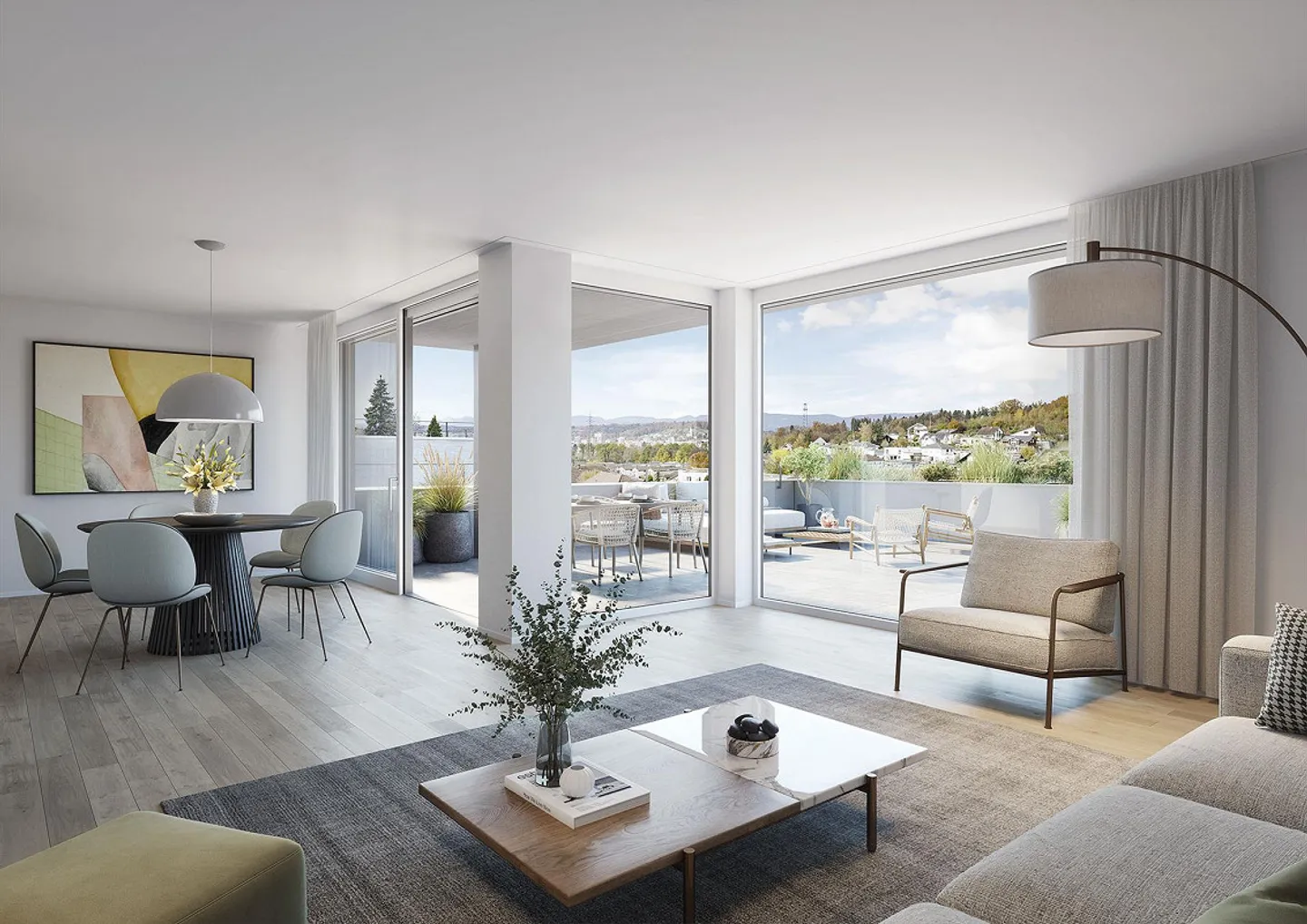 Appartement terrasse spacieux avec place pour l'individualité - Photo 4 sur 13