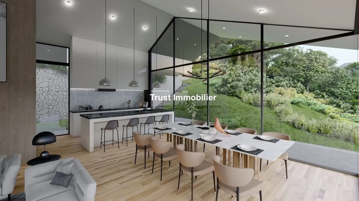 6013. Villa to be built in Glion - Photo 3 of 7