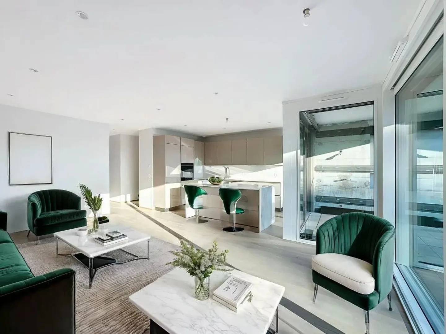 Luxuswohnung mit Terrasse - Foto 1 von 13