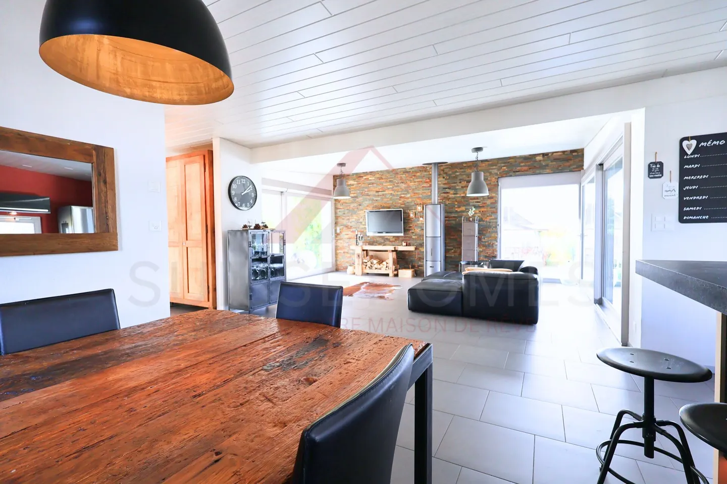 Bassecourt - Individual Villa (2009) 146 m² on 762 m², 2 terraces with jacuzzi & panoramic view of the valley - Photo 10 of 23