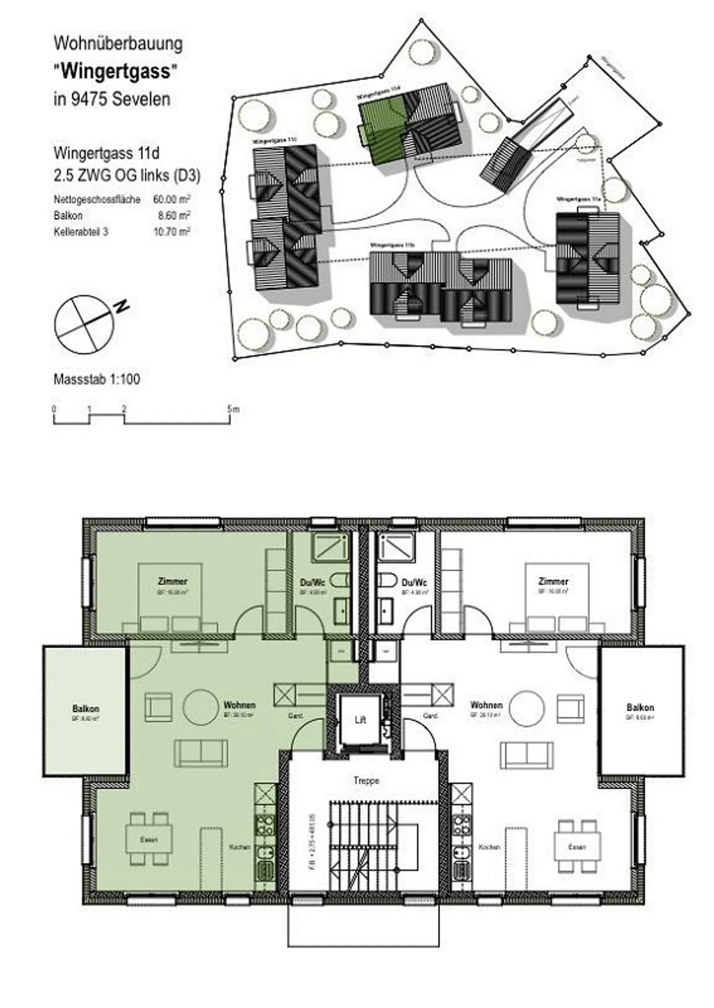 Recherche de locataire – appartement moderne de 2,5 pièces à Sevelen - Photo 10 sur 10