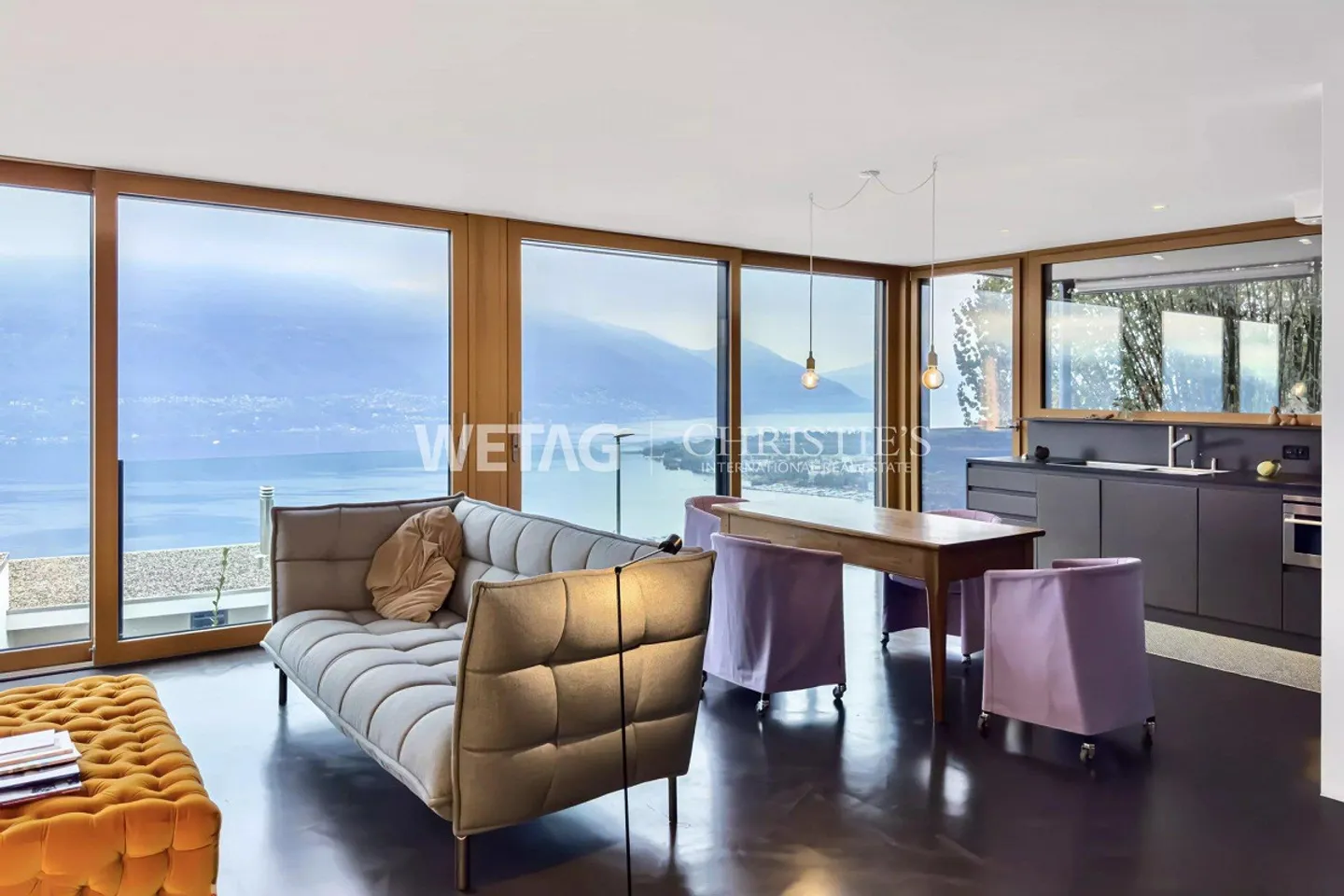 Minusio: Villa moderna con interni luminosi e vista panoramica - Foto 2 di 12