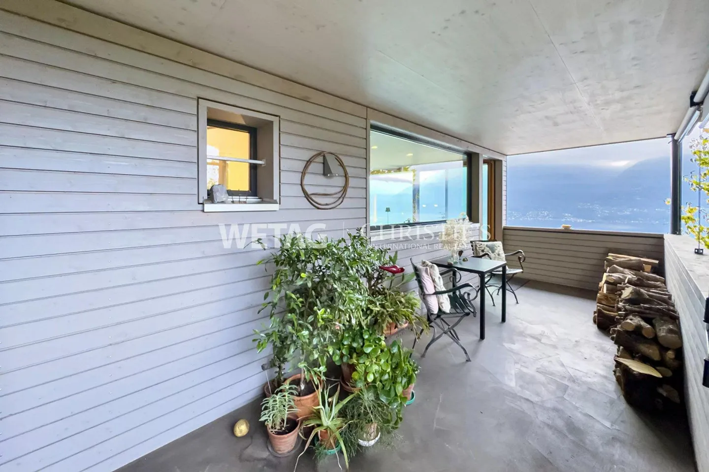 Minusio: Villa moderna con interni luminosi e vista panoramica - Foto 12 di 12