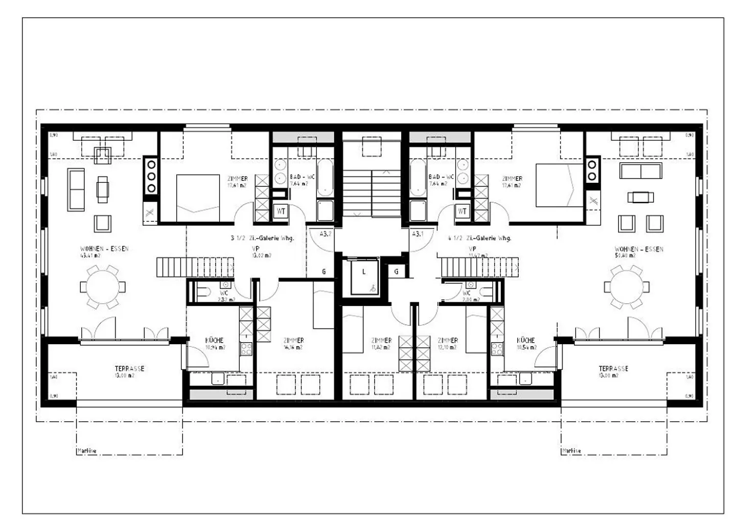 Appartamento duplex di 3,5 locali a Bäretswil - Foto 10 di 11