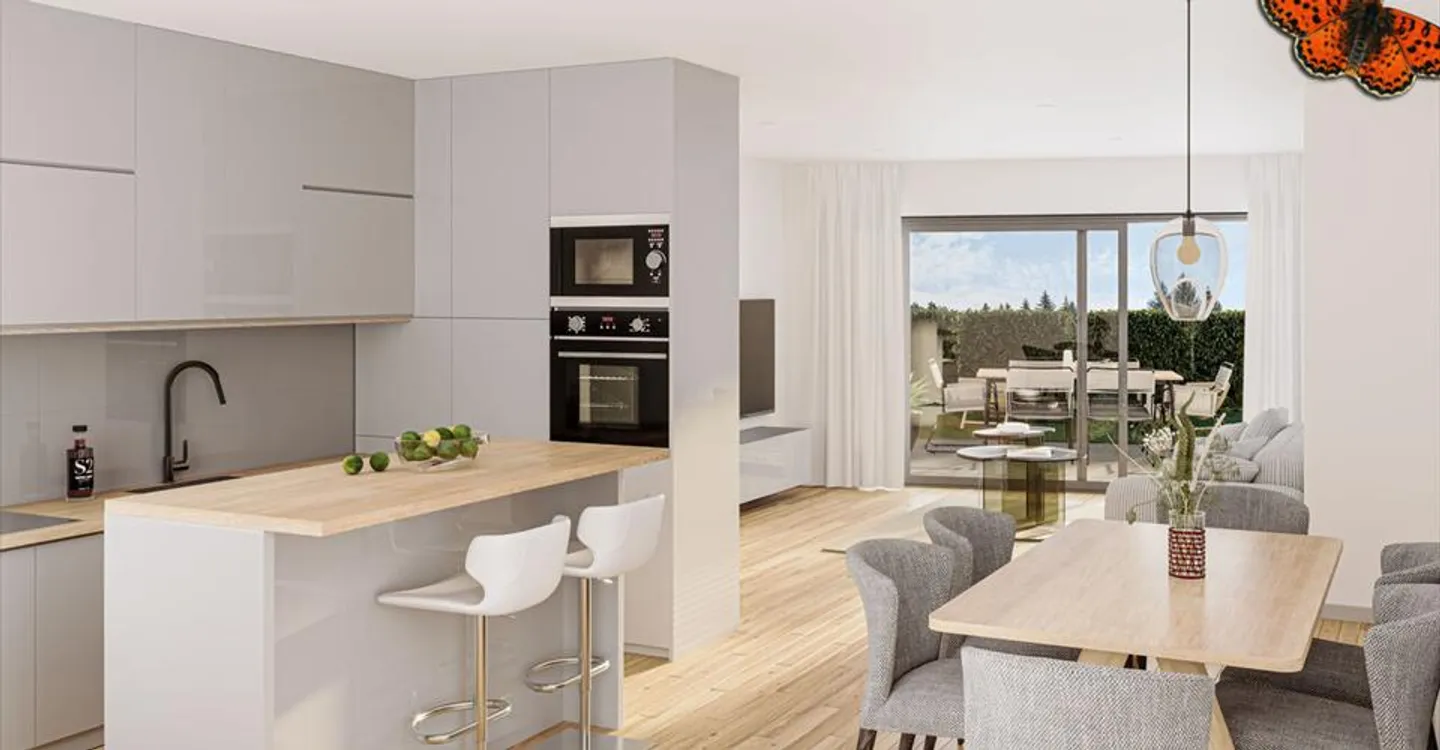 New 3.5-room house with large terrace in the center of Épendes - Photo 1 of 8