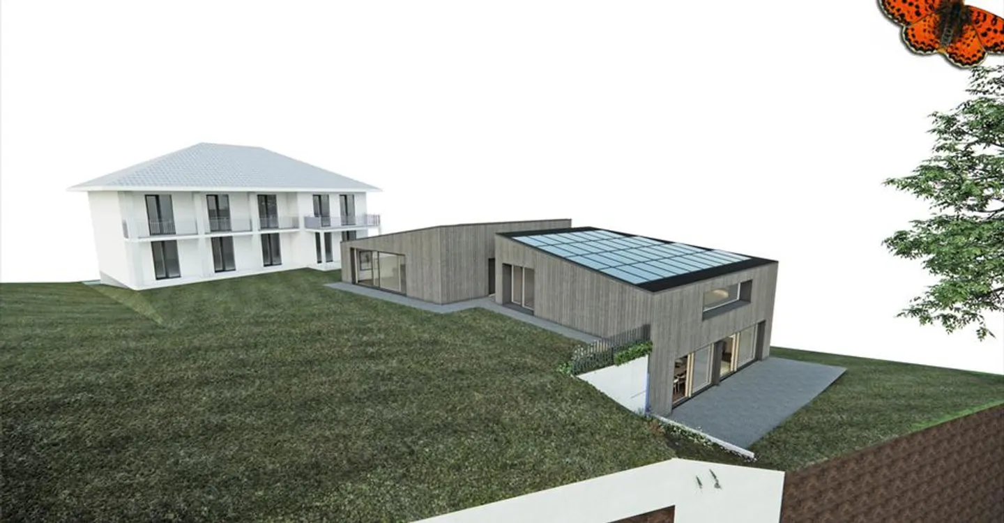 New 3.5-room house with large terrace in the center of Épendes - Photo 2 of 8