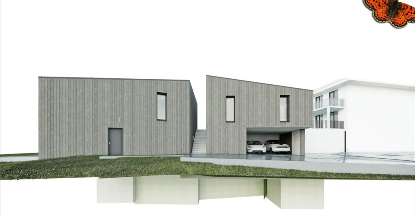 New 3.5-room house with large terrace in the center of Épendes - Photo 3 of 8
