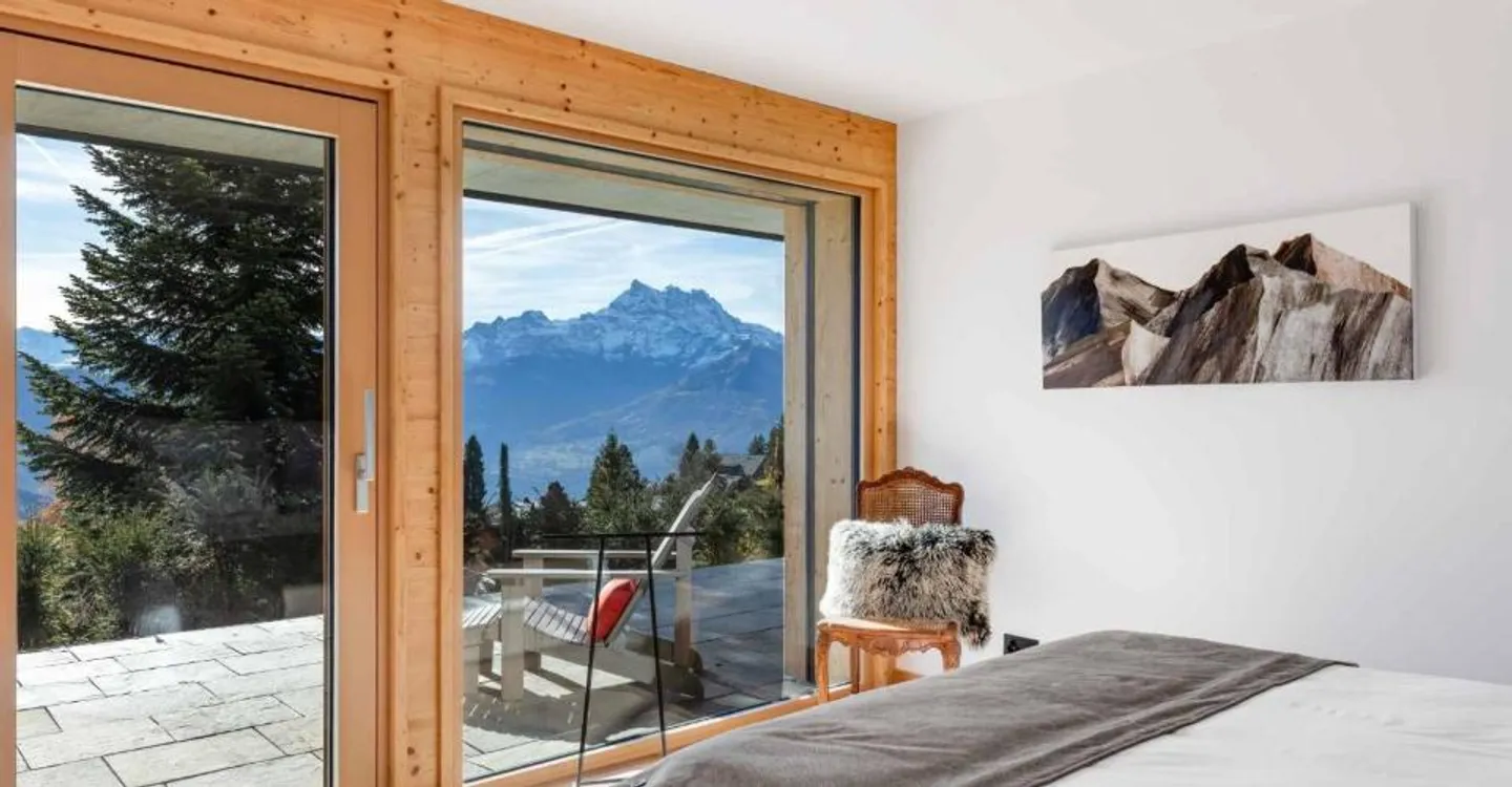 Außergewöhnliches Chalet mit privatem Aufzug und atemberaubendem Blick - Foto 7 von 10