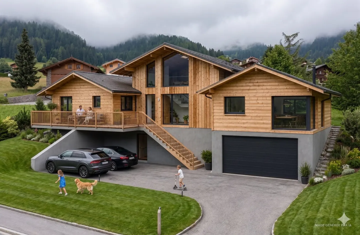 Bauen Sie Ihr Familienchalet in Bruson - Foto 3 von 12