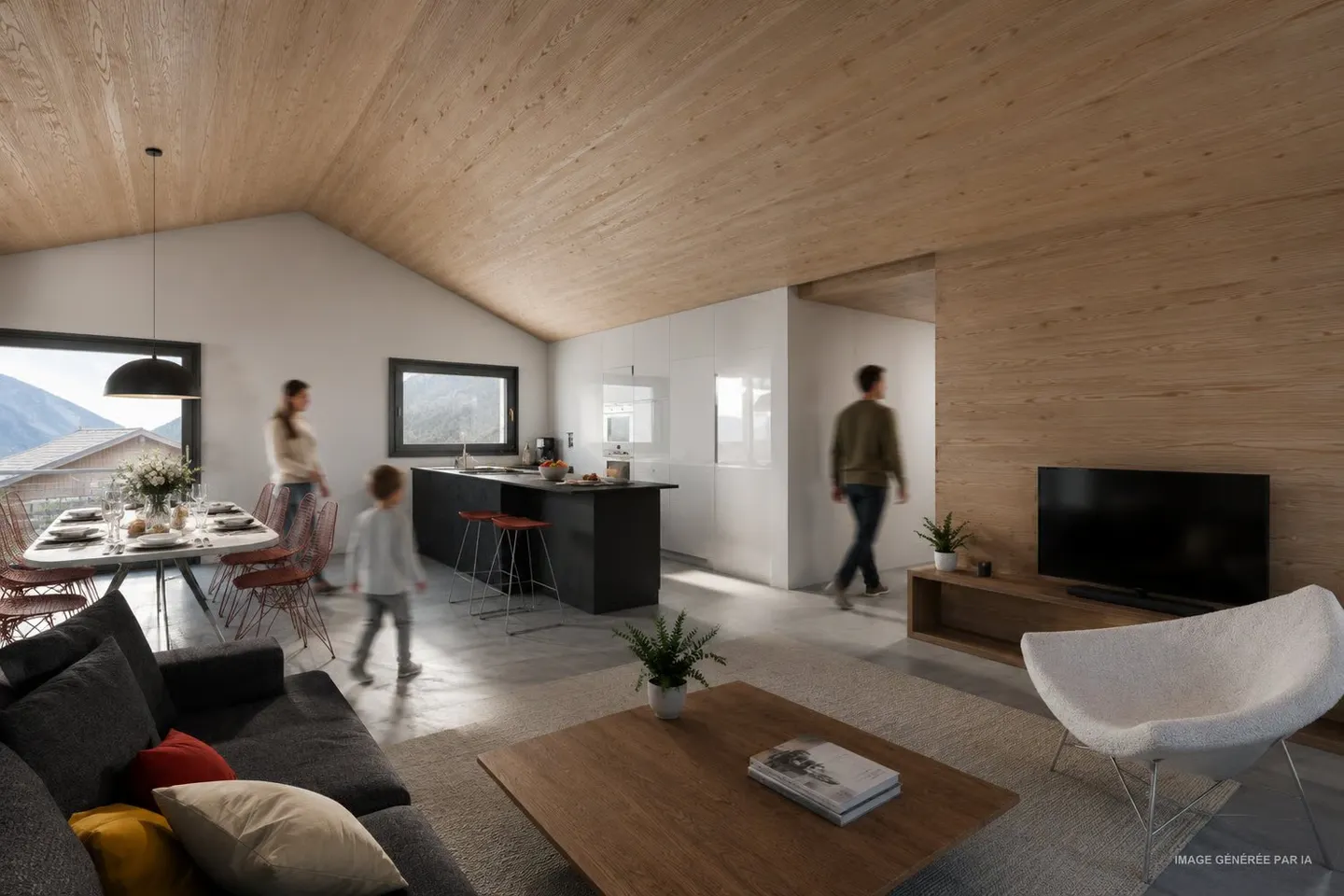 Bauen Sie Ihr Familienchalet in Bruson - Foto 5 von 12