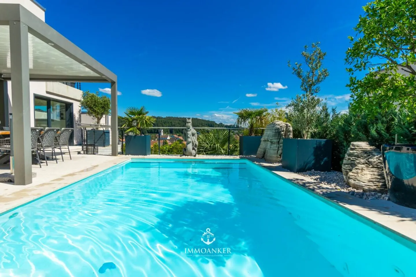 Casa unifamiliare lussuosa con appartamento e paradiso del giardino da sogno a Neftenbach - Foto 5 di 16