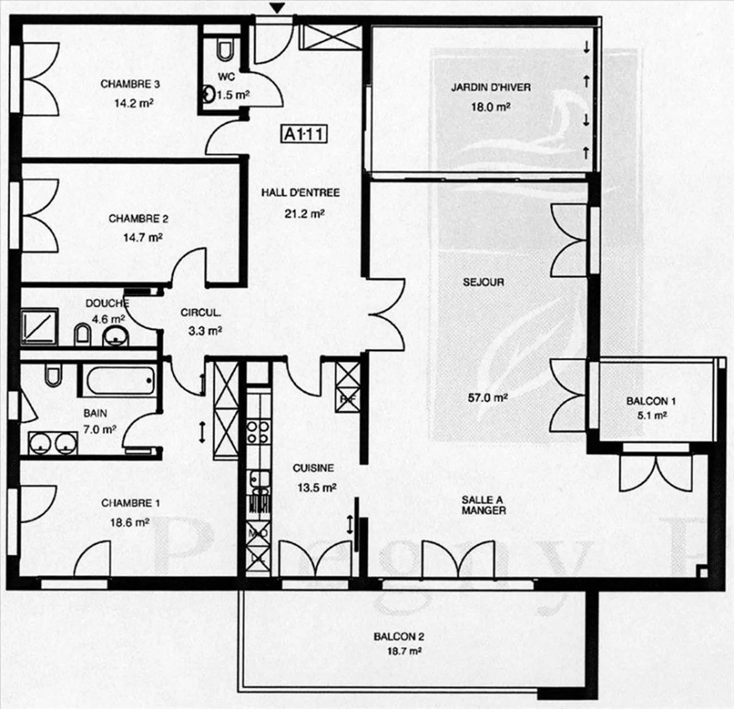 6,5-Zimmer-Wohnung im 1. Stock - Foto 3 von 3