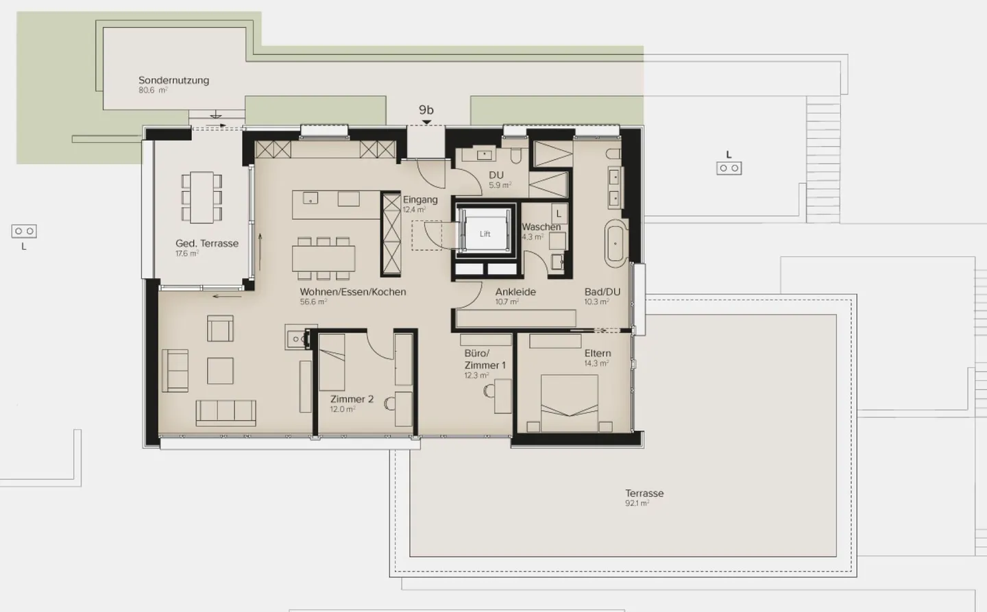 Luxurious 4.5-Room Terrace House - In the Vines - Photo 12 of 14